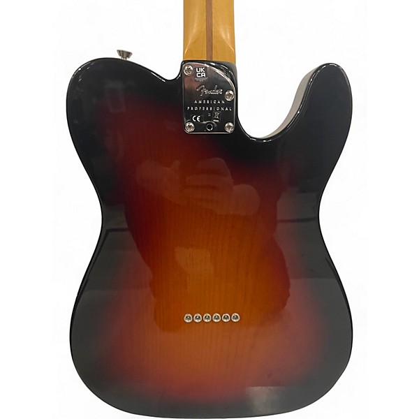 Used Fender Used Fender American Professional II Telecaster 3 Color Sunburst Solid Body Electric Guitar