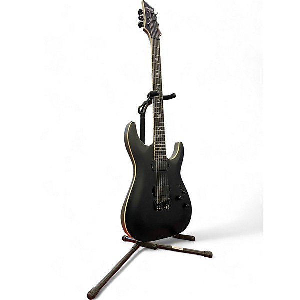 Used Schecter Guitar Research Used Schecter Guitar Research evil twin Black Solid Body Electric Guitar