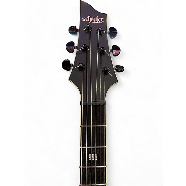 Used Schecter Guitar Research Used Schecter Guitar Research evil twin Black Solid Body Electric Guitar