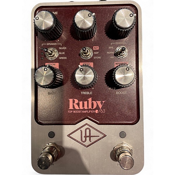 Used Universal Audio Ruby '63 Effect Pedal