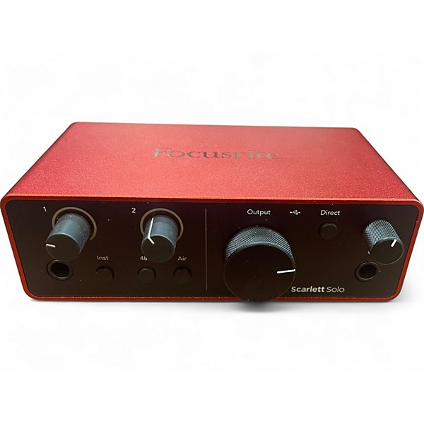 Used Focusrite Used Focusrite Scarlett Solo Studio Gen 4