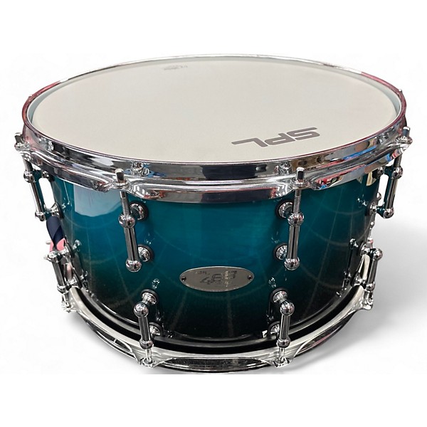 Used SPL 14X8 468 Series Turquoise Blue Fade Drum