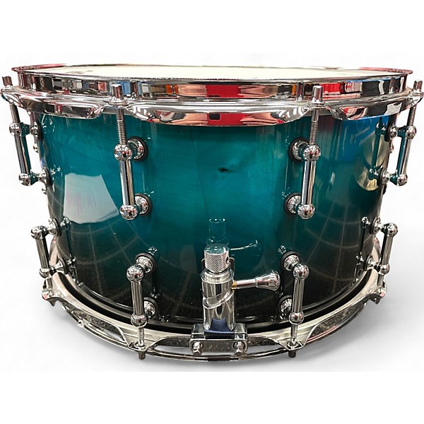 Used SPL 14X8 468 Series Turquoise Blue Fade Drum