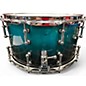 Used SPL 14X8 468 Series Turquoise Blue Fade Drum