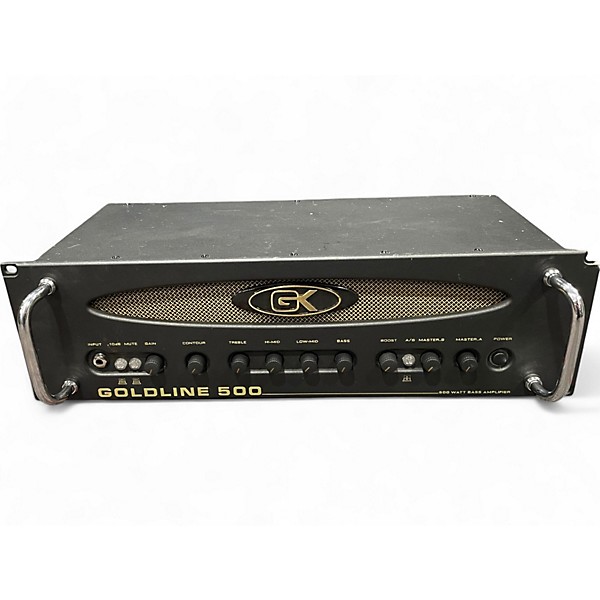 Used Gallien-Krueger Used Gallien-Krueger Goldline 500 Bass Amp Head