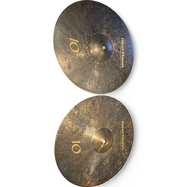 Used Heartbeat Used HEARTBEAT SERIES 10 HI HAT PAIR Cymbal