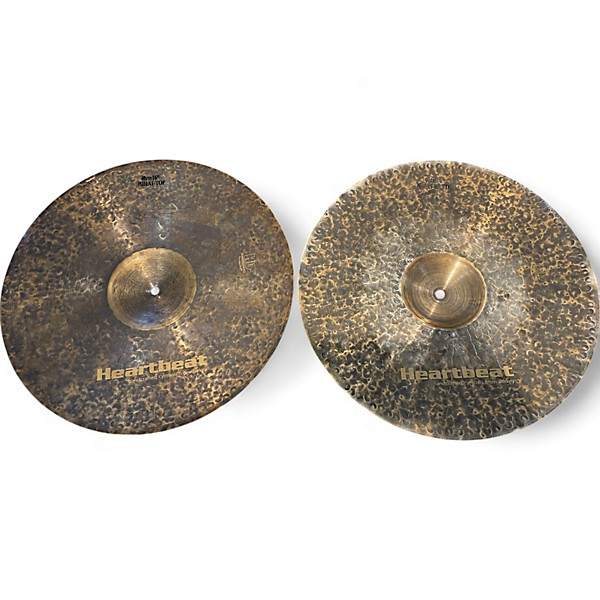 Used Heartbeat Used HEARTBEAT SERIES 10 HI HAT PAIR Cymbal