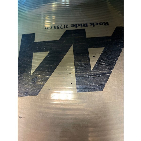 Used SABIAN Used SABIAN 21in AA Rock Ride Brilliant Cymbal