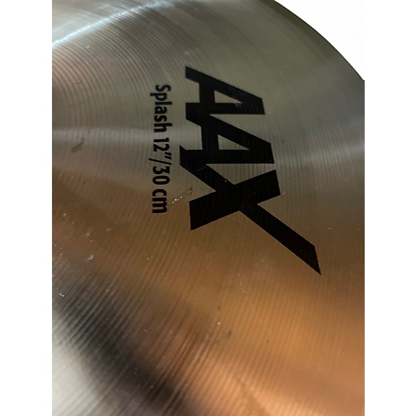 Used SABIAN Used SABIAN 12in AAX Splash Brilliant Cymbal