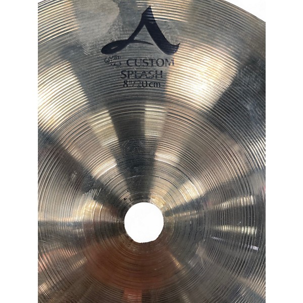 Used Zildjian Used Zildjian 8in A Custom Splash Cymbal