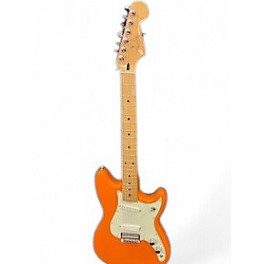 Used Fender Used Fender Duo Sonic orange Solid Body Electric Guitar