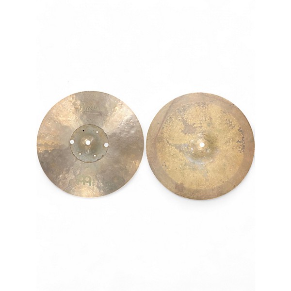 Used MEINL 14in BYZANCE MATT GARSTKA HI HAT Cymbal