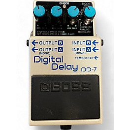 Used BOSS DD7 Digital Delay Effect Pedal