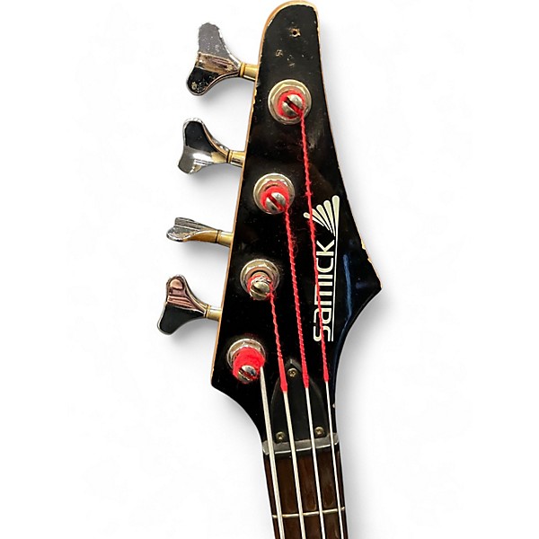 Vintage 1994 Samick BASS Tobacco Sunburst Electric Bass Guitar