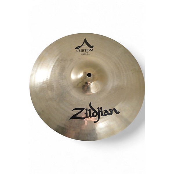 Used Zildjian Used Zildjian A Custom Hi Hat Pair Cymbal