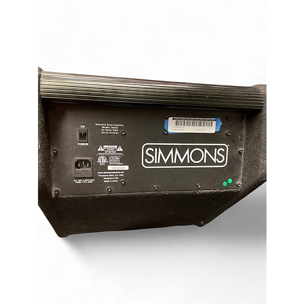 Used Simmons DA50 50W Drum Amplifier