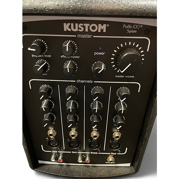 Used Kustom PA PROFILE 100 Sound Package