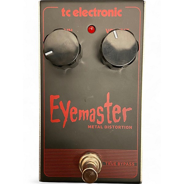 Used TC Electronic Used TC Electronic Eyemaster Metal Distortion Effect Pedal