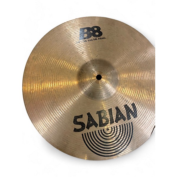 Used SABIAN Used SABIAN B8 Hi Hat Pair Cymbal