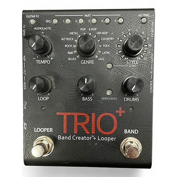 Used DigiTech Trio+ Band Creator Plus Looper Pedal