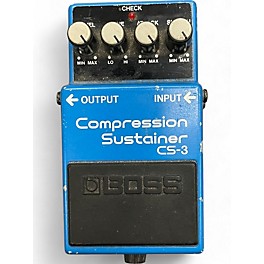 Used BOSS CS3 Compressor Sustainer Effect Pedal