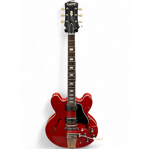 Used 2022 Epiphone JOE BONOMASSA ES355 Dakota Red Hollow Body Electric Guitar
