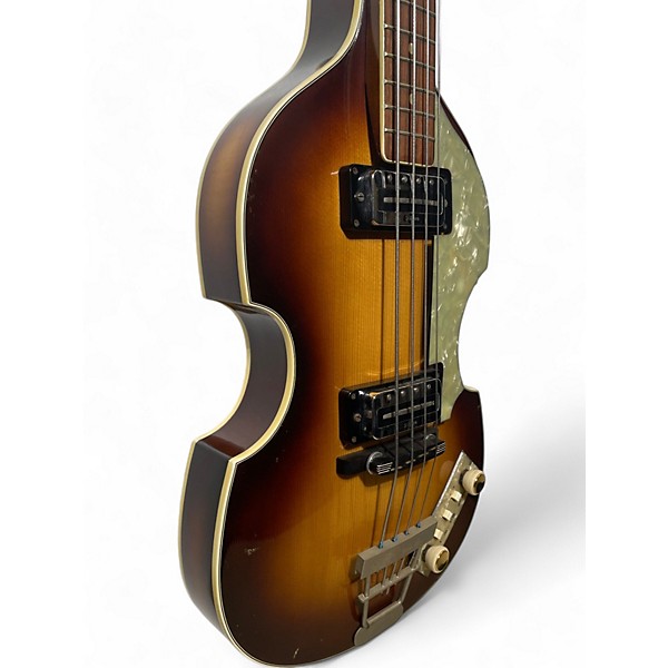 Vintage 1960 Hofner 500/1 Sunburst Electric Bass Guitar