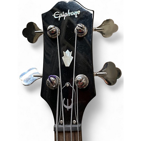 Used Epiphone EB Black Electric Bass Guitar