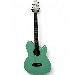 Used Ibanez Used Ibanez TCY10E Talman Surf Green Acoustic Electric Guitar