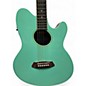 Used Ibanez Used Ibanez TCY10E Talman Surf Green Acoustic Electric Guitar