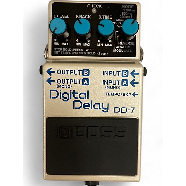 Used 2022 BOSS DD7 Digital Delay Effect Pedal