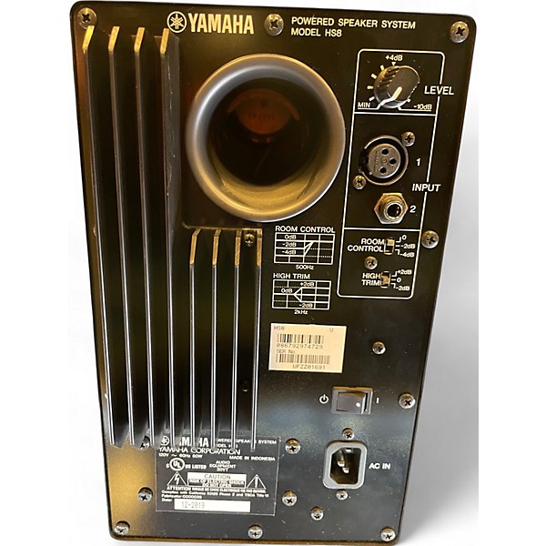 Used Yamaha Used Yamaha HS8 Pair Powered Monitor