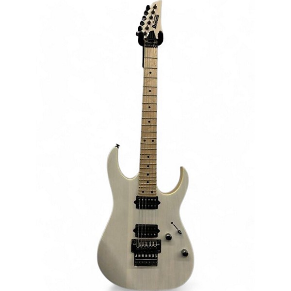 Used Ibanez PRESTIGE RG652AHM-AWD Transparent White Solid Body Electric Guitar