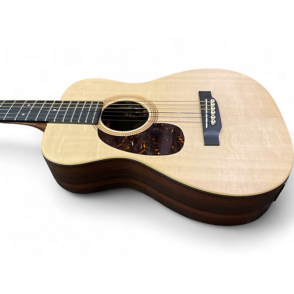 Used Martin LX1RE Natural Acoustic Electric Guitar