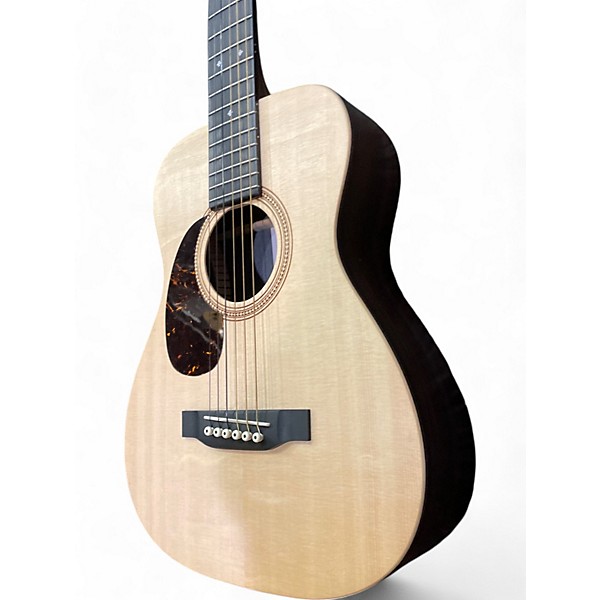 Used Martin LX1RE Natural Acoustic Electric Guitar