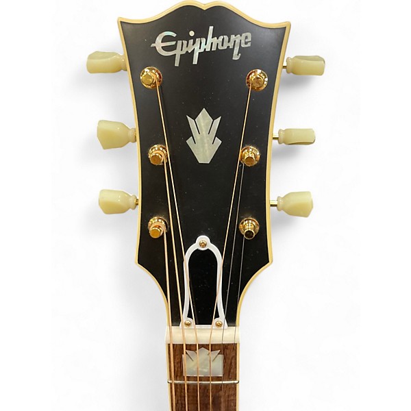 Used Epiphone Used Epiphone 1957 JS200 2 Color Sunburst Acoustic Electric Guitar