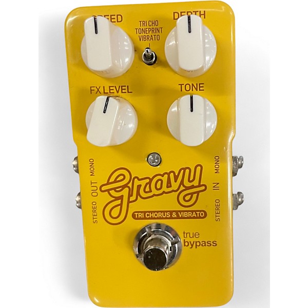 Used TC Electronic Gravy Tri Chorus And Vibrato Effect Pedal