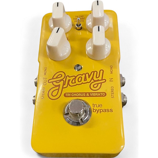 Used TC Electronic Gravy Tri Chorus And Vibrato Effect Pedal