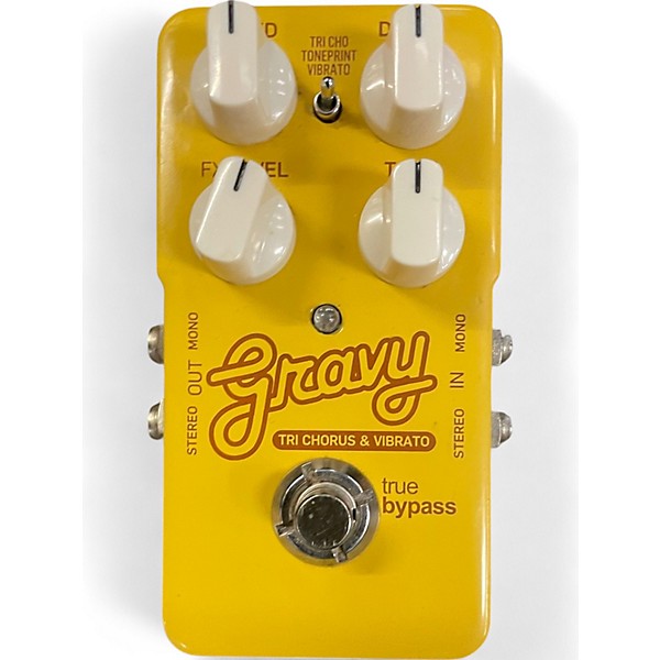 Used TC Electronic Gravy Tri Chorus And Vibrato Effect Pedal