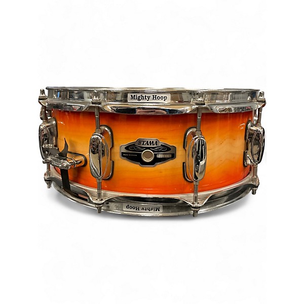 Used TAMA 5.5X14 Artwood Snare 2 Tone Sunburst Drum