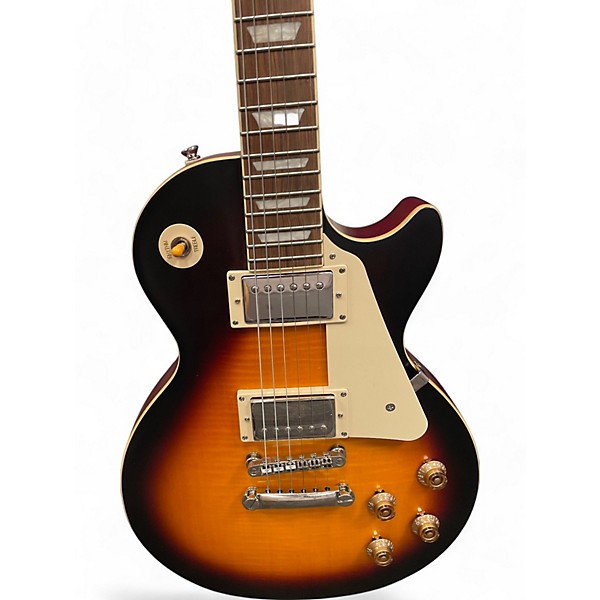 Used Epiphone Used Epiphone 1959 Reissue Les Paul Standard 2 Tone Sunburst Solid Body Electric Guitar