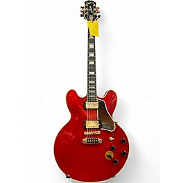 Used Epiphone Used Epiphone BB King Lucille Limited Edition Cherry Hollow Body Electric Guitar