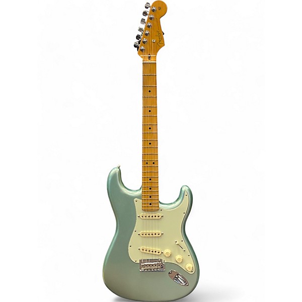 Used Fender American Professional II Stratocaster Mystic Surf Green Solid Body Electric Guitar