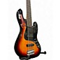 Used Squier Used Squier Affinity Jazz Bass V 5 String 3 Color Sunburst Electric Bass Guitar