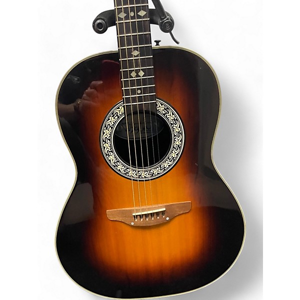 Vintage Ovation 1112-4  2 Tone Sunburst Acoustic Guitar