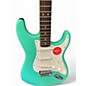 Used Fender Used Fender Bullet SSS Stratocaster Surf Green Solid Body Electric Guitar