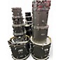 Used Pearl Export exx Silver Sparkle Drum Kit