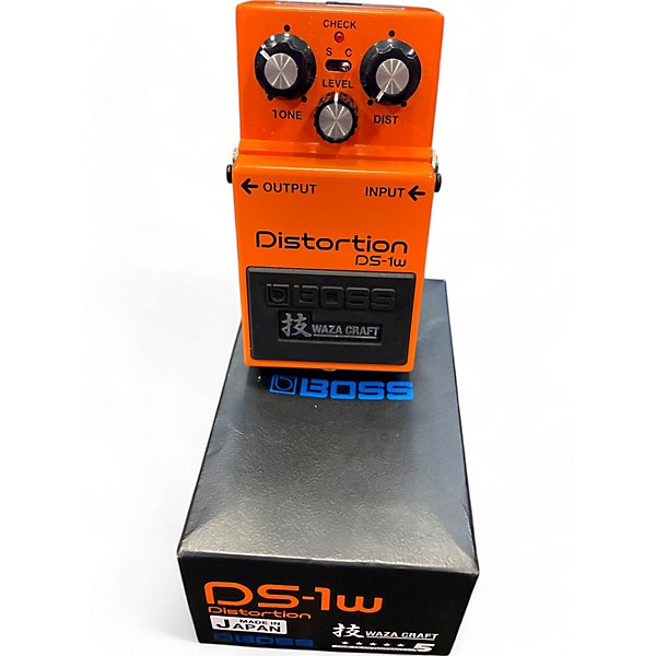 Used BOSS Used BOSS DS1W WAZA CRAFT DISTORTION Effect Pedal