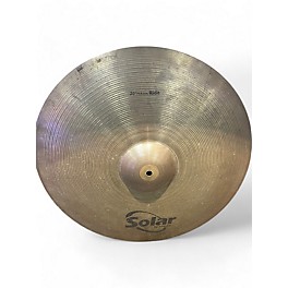 Used Solar by Sabian Ride Cymbal