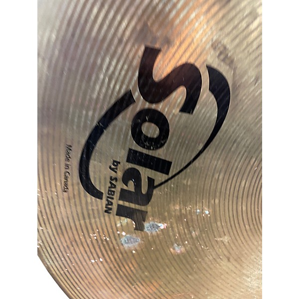 Used Solar by Sabian Ride Cymbal